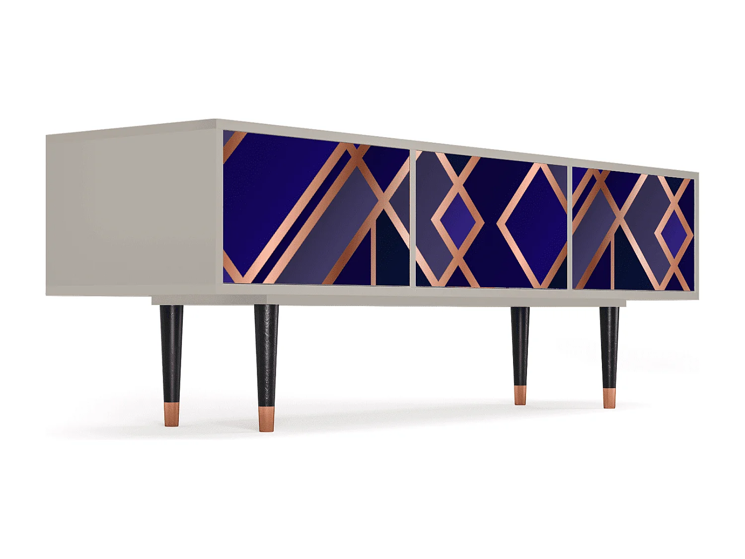 Meuble TV - 170х59х48 cm - T4 - Aquamarine Getsby, Sable