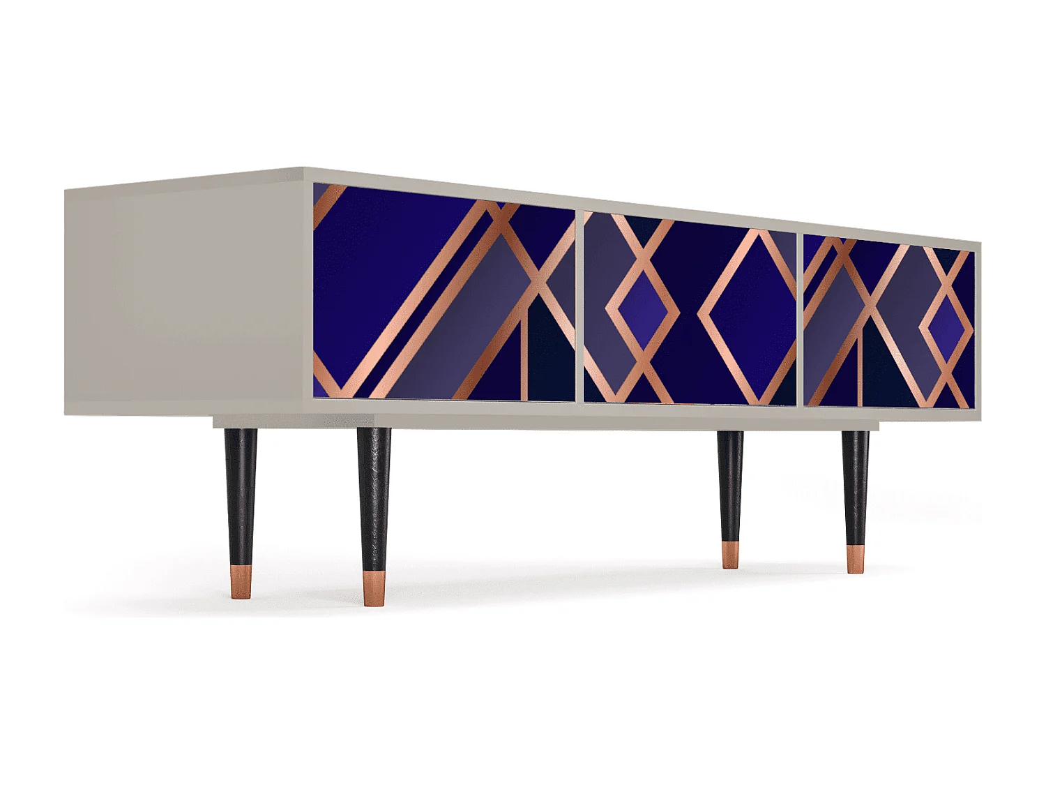 Meuble TV - 170х59х48 cm - T4 - Aquamarine Getsby, Sable