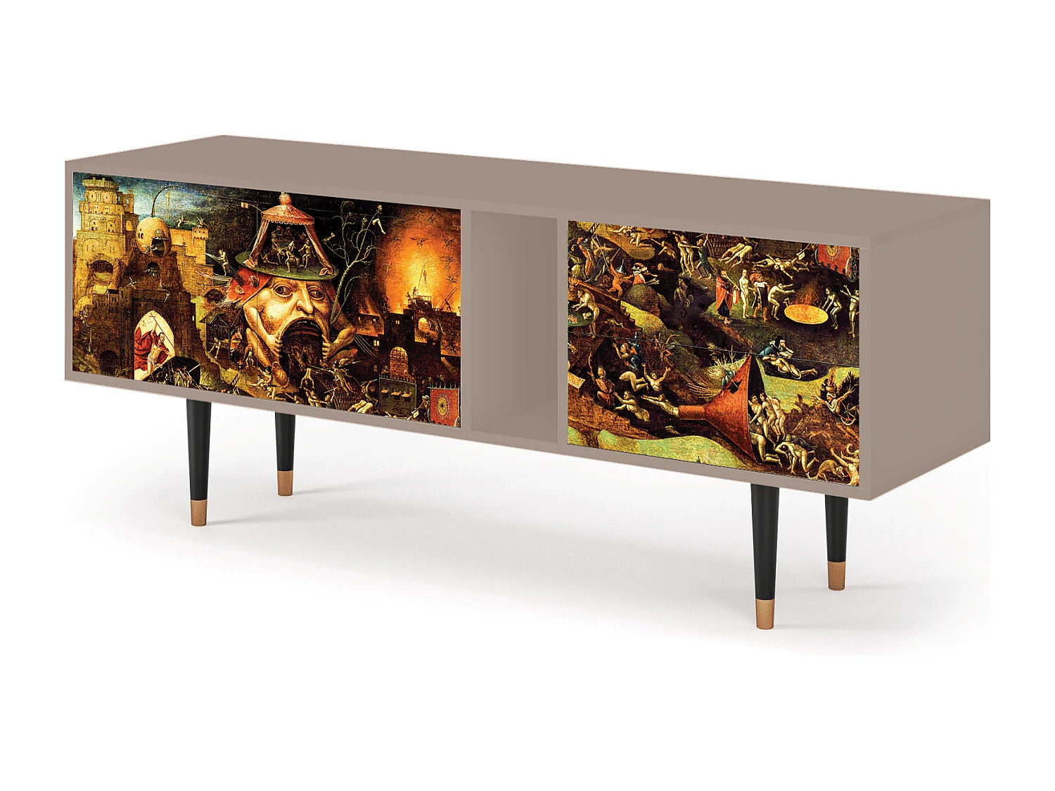 TV-meubel - 170х69х48 cm - T1 - Christ in Limbo, Latte