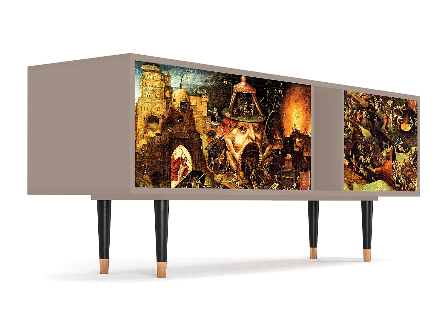 TV-meubel - 170х69х48 cm - T1 - Christ in Limbo, Latte