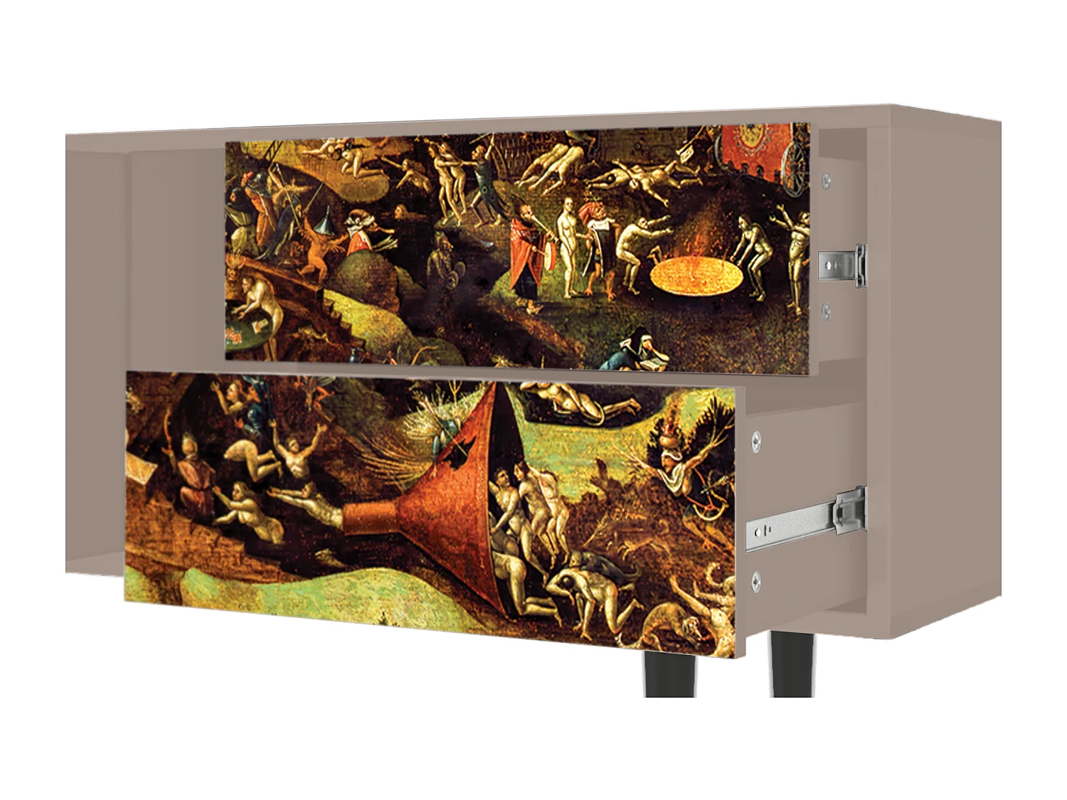 Mobile TV - 170х69х48 cm - T1 - Christ in Limbo, Latte