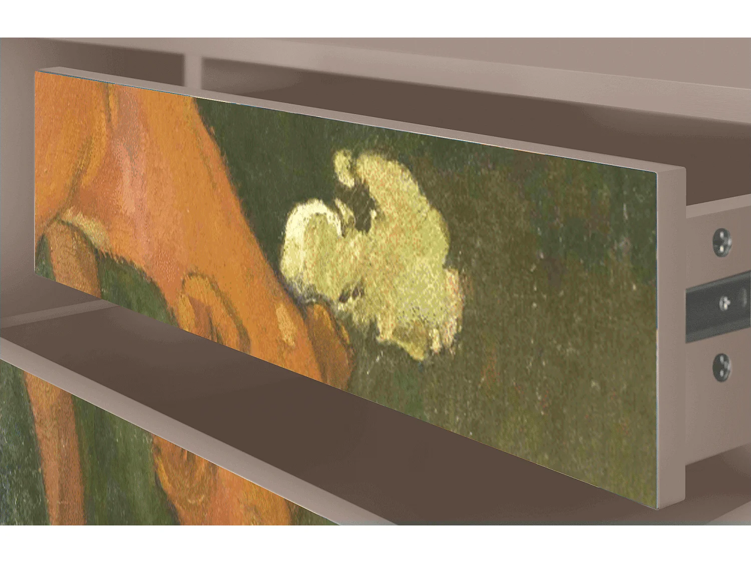 Mobile TV - 170х59х48 cm - T4 - Arearea , Latte