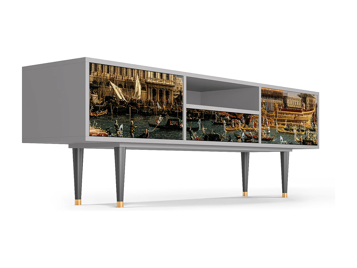 Mobile TV - 170х59х41 cm - T6 - The Bucintoro, Grigio