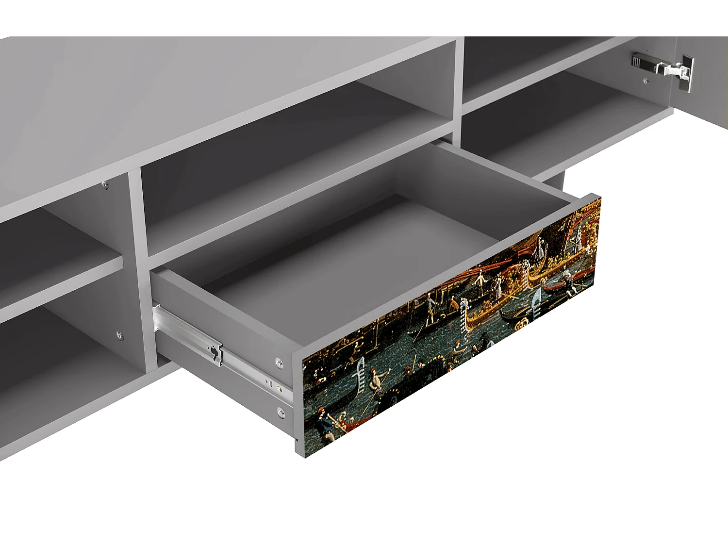 Mobile TV - 170х59х41 cm - T6 - The Bucintoro, Grigio