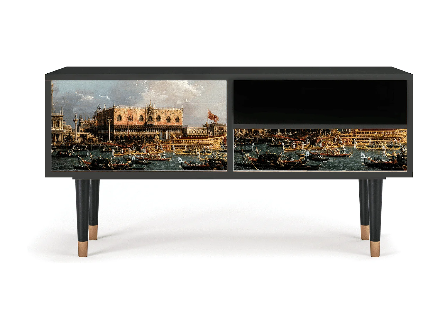 Meuble TV - 115х59х48 cm - T3 - The Bucintoro, Anthracite