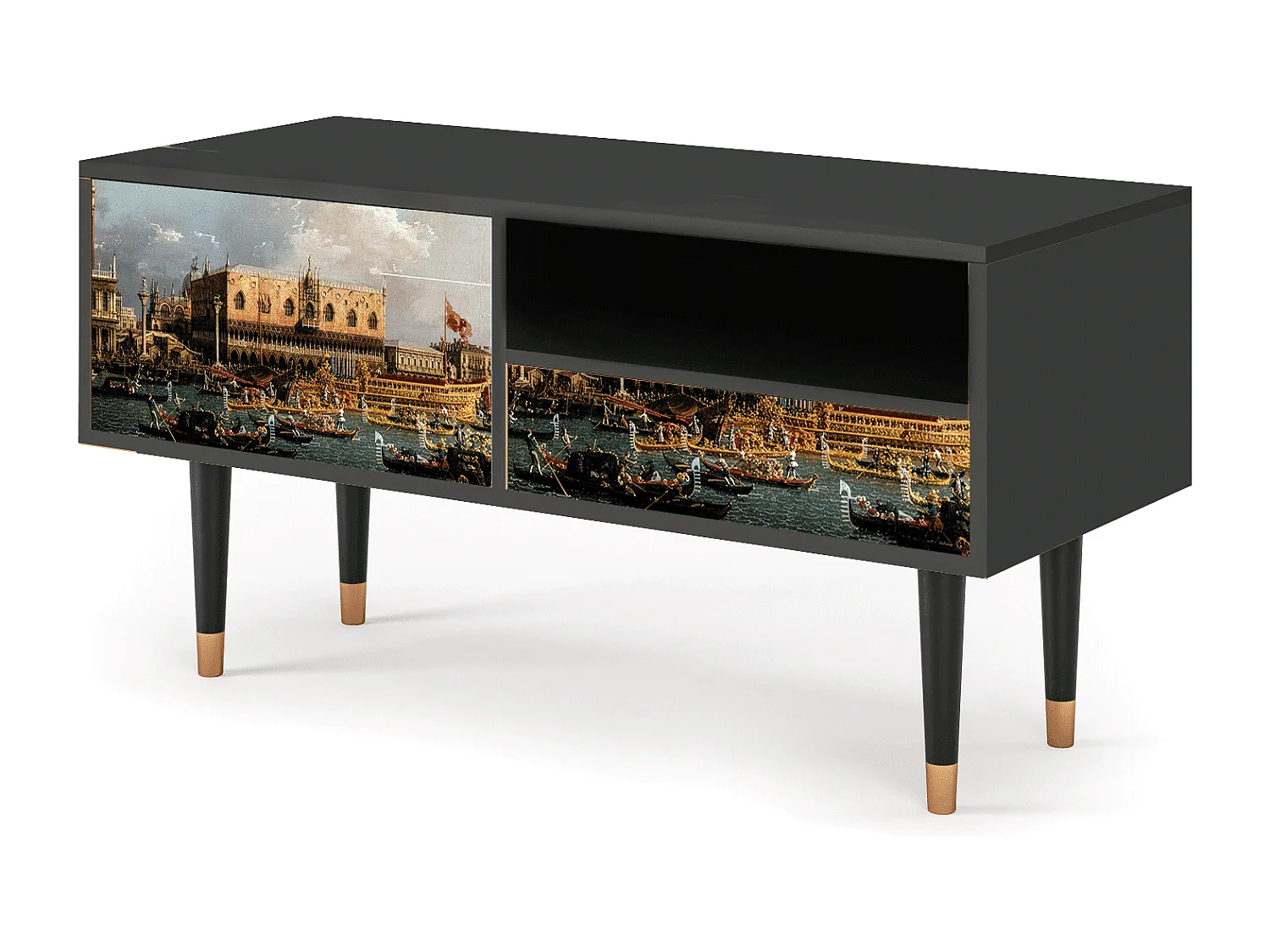 Meuble TV - 115х59х48 cm - T3 - The Bucintoro, Anthracite