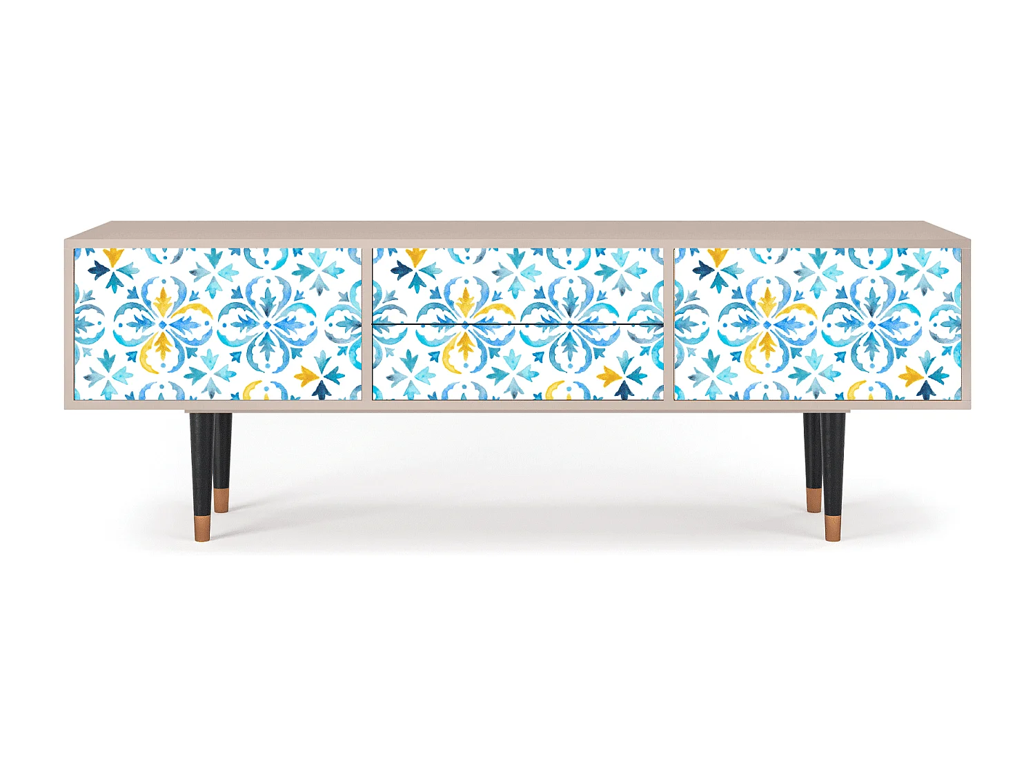 Mobile TV - 170х59х48 cm - T4 - Lisbon Flover, Latte