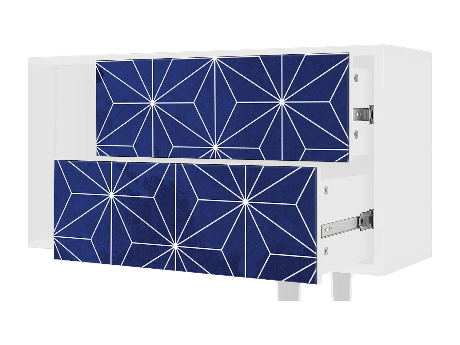 Meuble TV - 170х69х48 cm - T1 - Milky Way, Blanc