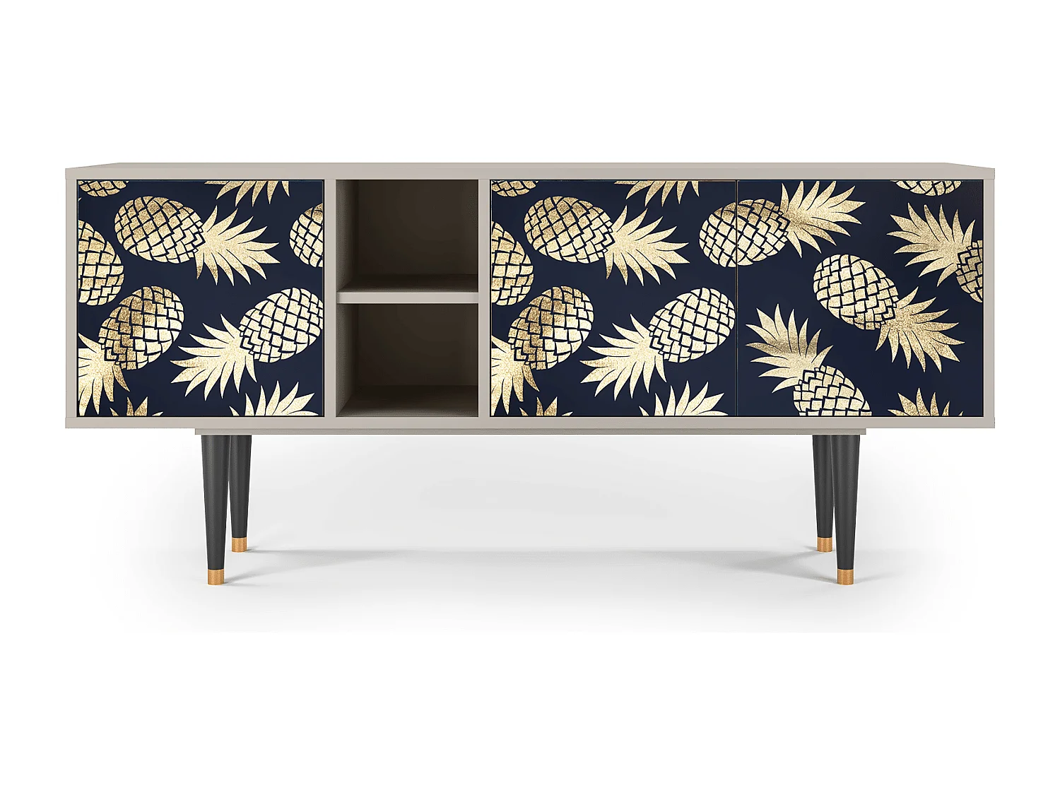 Meuble TV - 150х69х41 cm - T5 - Sunny Pineaple, Sable