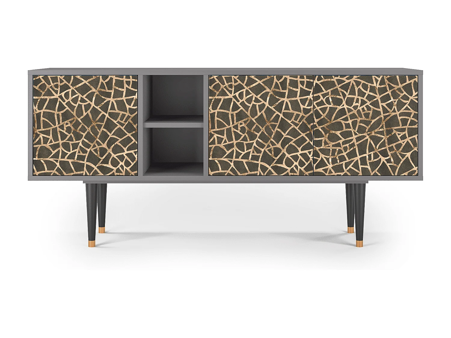 Meuble TV - 150х69х41 cm - T5 - Enlarged Leaf, Gris