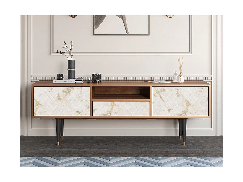 TV-Möbel - 170х59х41 cm - T6 - Sahara desert, Walnuss