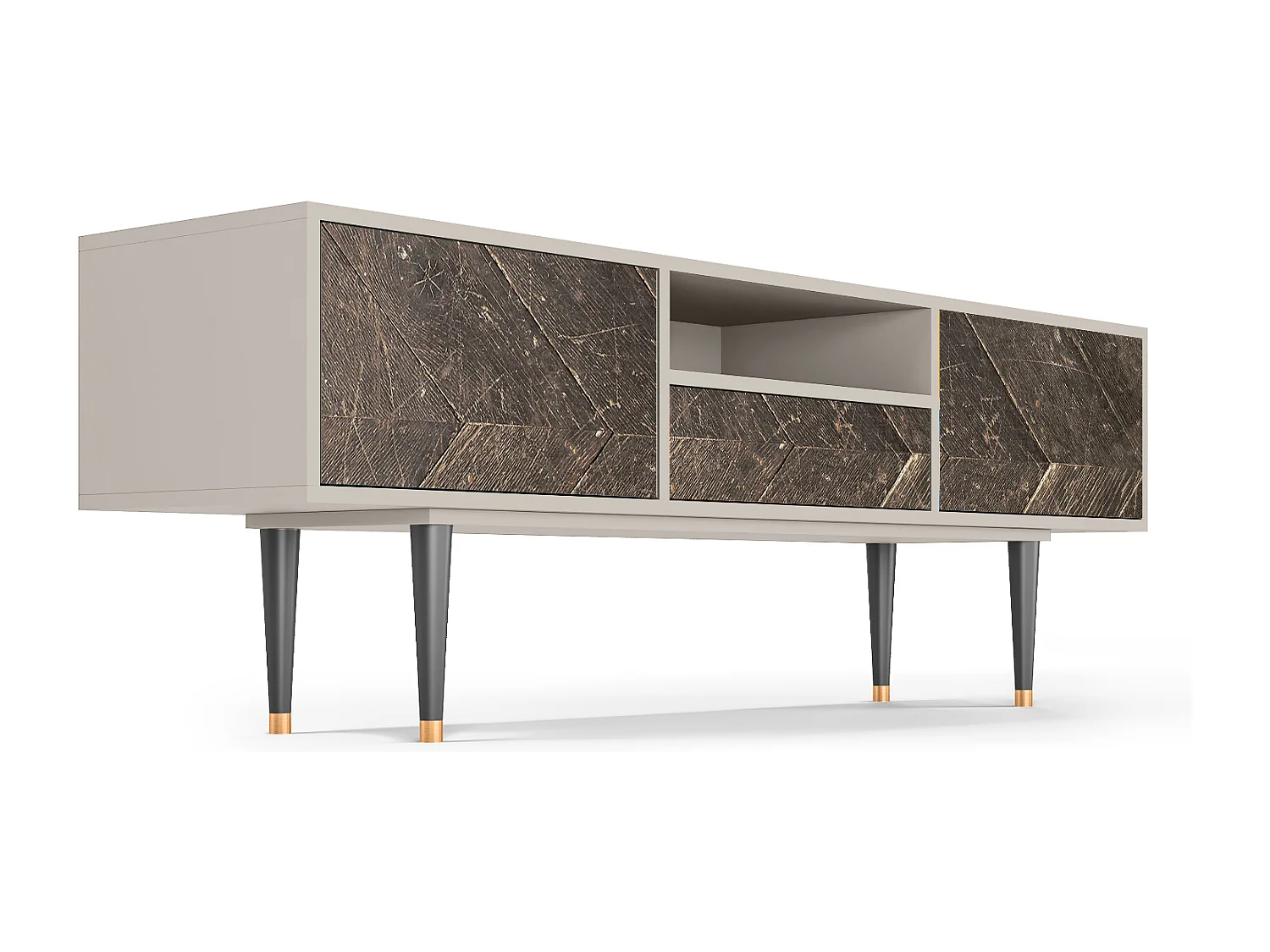 TV-Möbel - 170х59х41 cm - T6 - Wise Tree, Sand