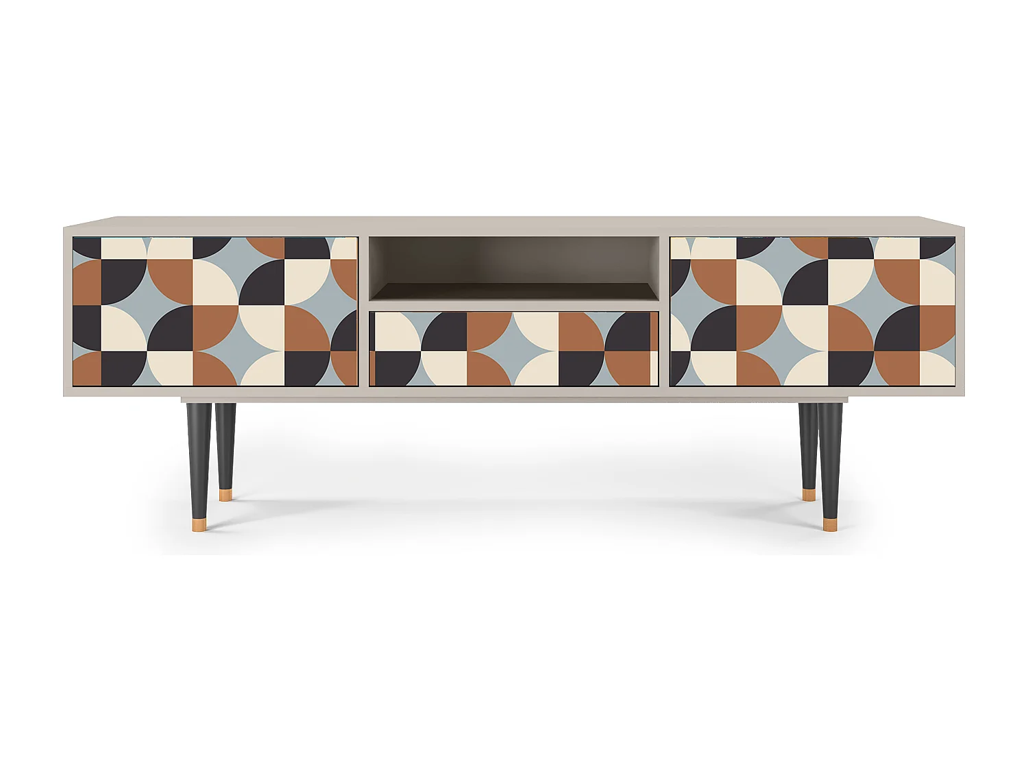 Meuble TV - 170х59х41 cm - T6 - Brown Sensation, Sable