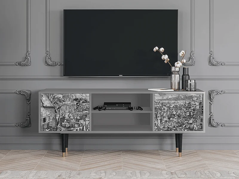TV-Möbel - 170х69х48 cm - T2 - Departure, Grau