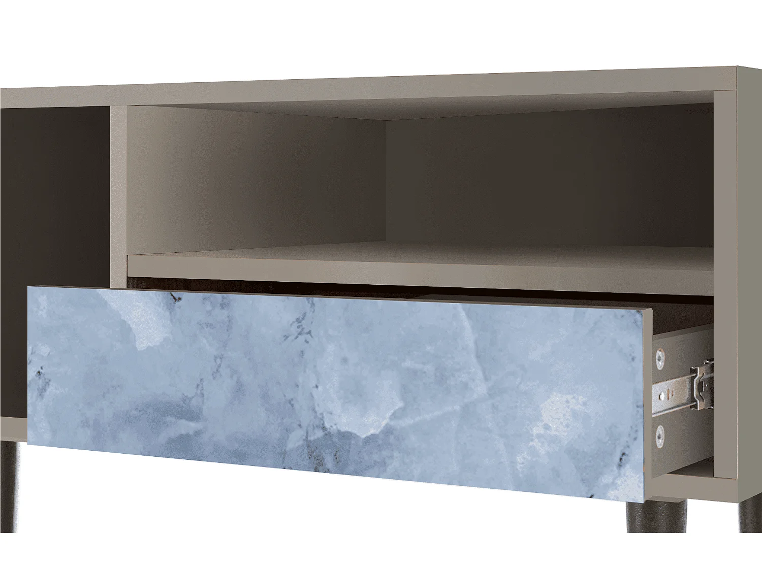 TV-Möbel - 115х59х48 cm - T3 - Feather Ice, Sand