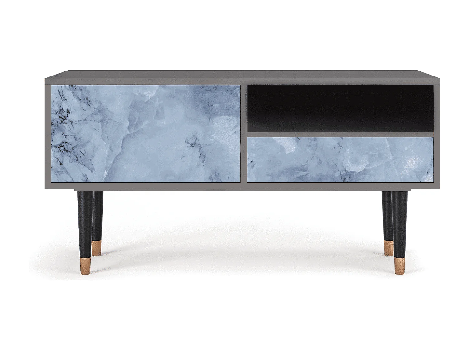 Mobile TV - 115х59х48 cm - T3 - Feather Ice, Sabbia