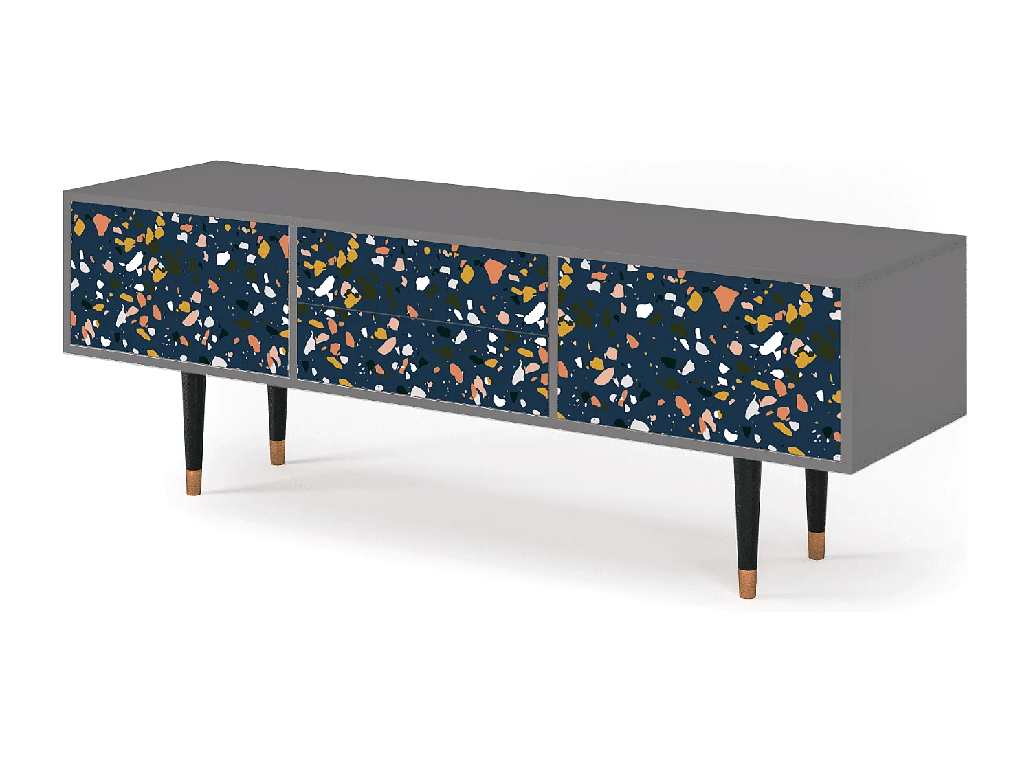 TV-meubel - 170х59х48 cm - T4 - Night Sky Langhterns, Grijs