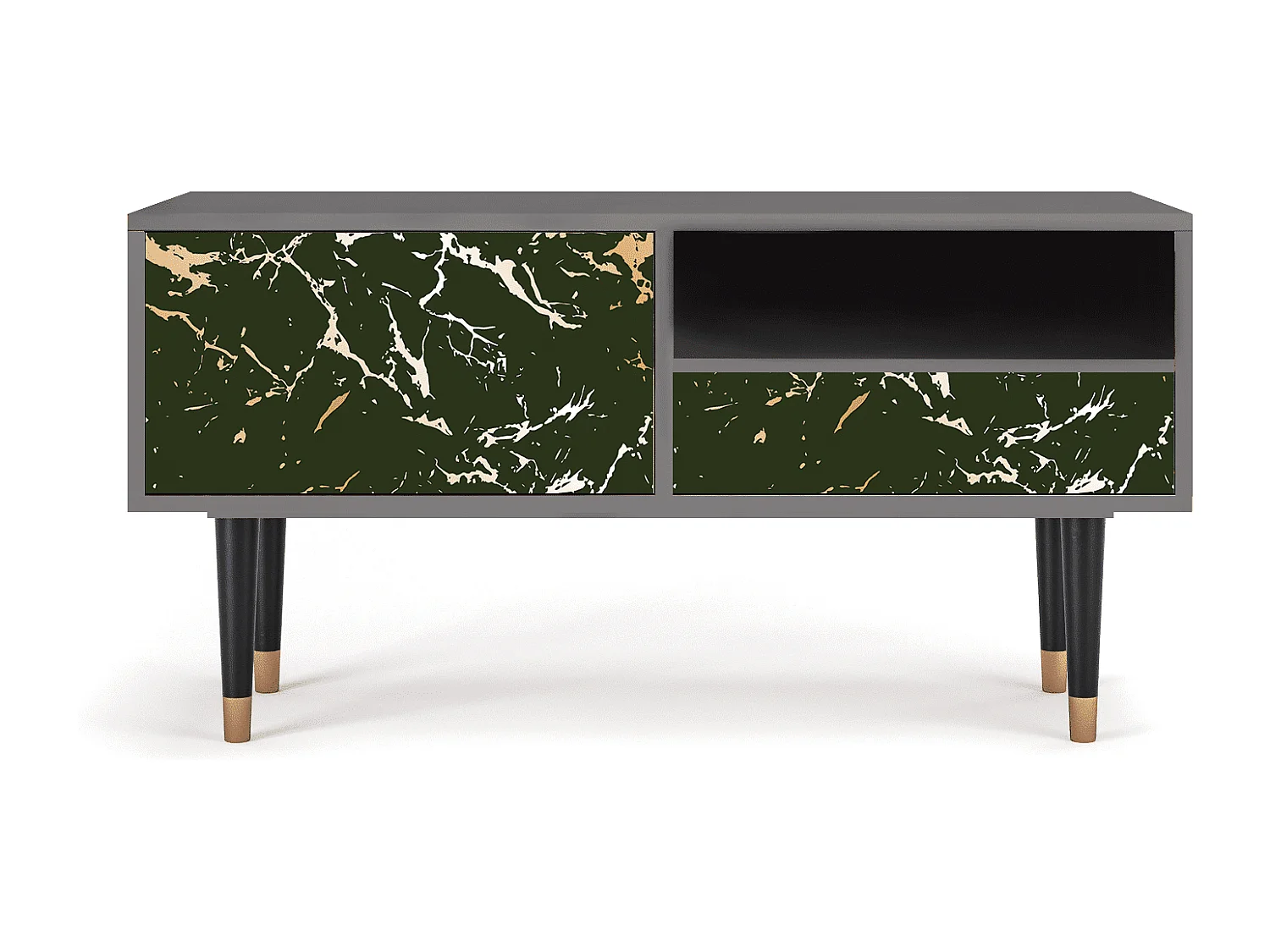 Meuble TV - 115х59х48 cm - T3 - Amazon Forest, Sable