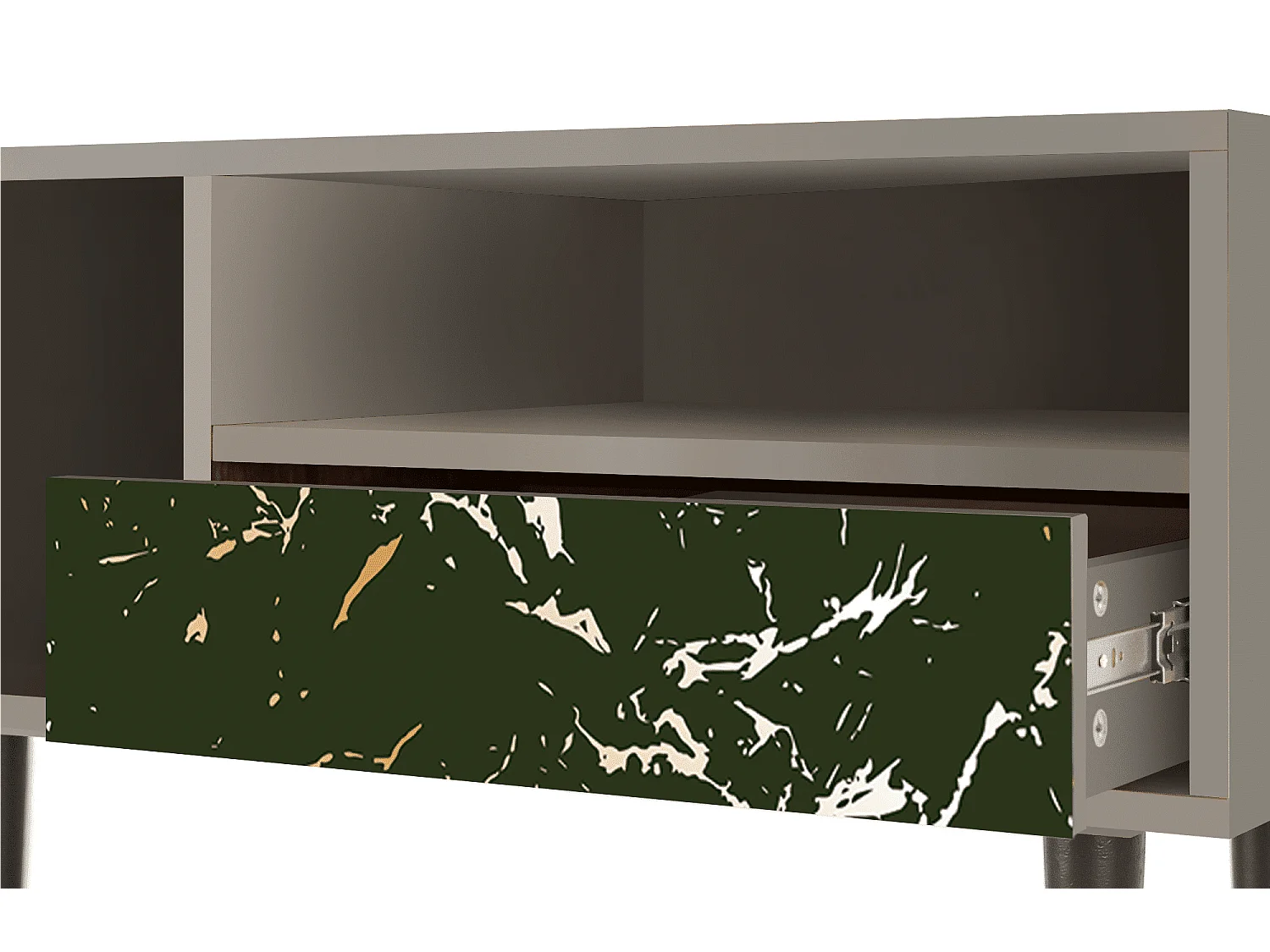 Meuble TV - 115х59х48 cm - T3 - Amazon Forest, Sable