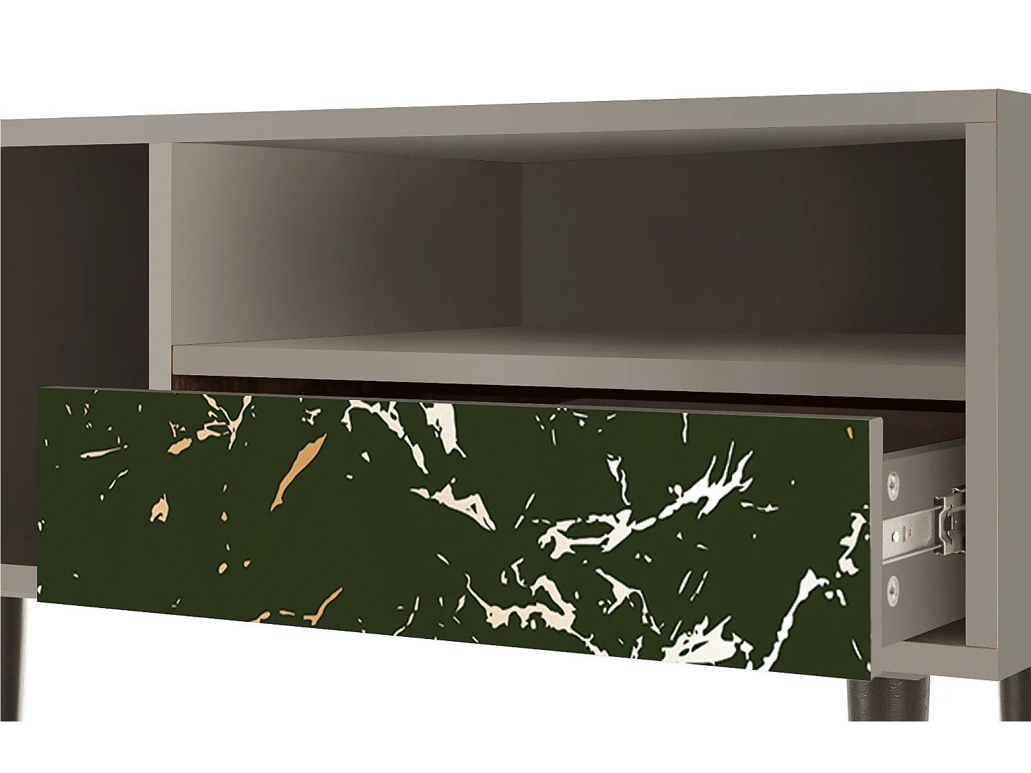 Meuble TV - 115х59х48 cm - T3 - Amazon Forest, Sable