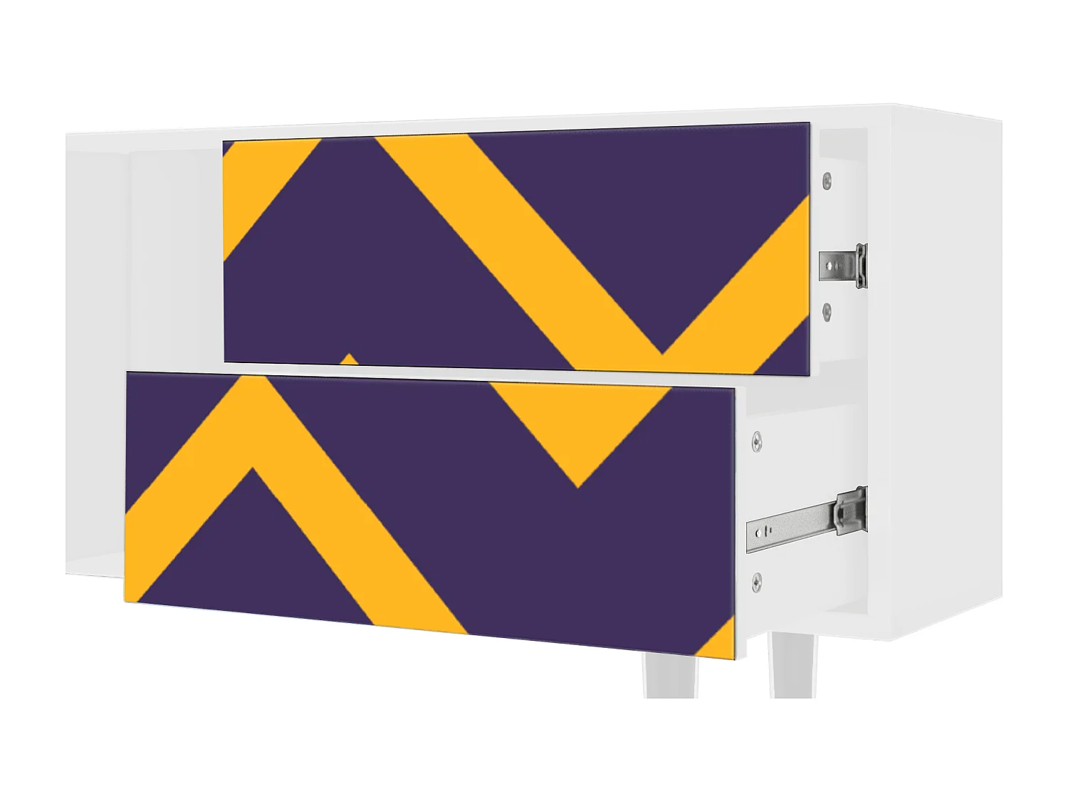 Meuble TV - 170х69х48 cm - T1 - The Brightest Way, Blanc