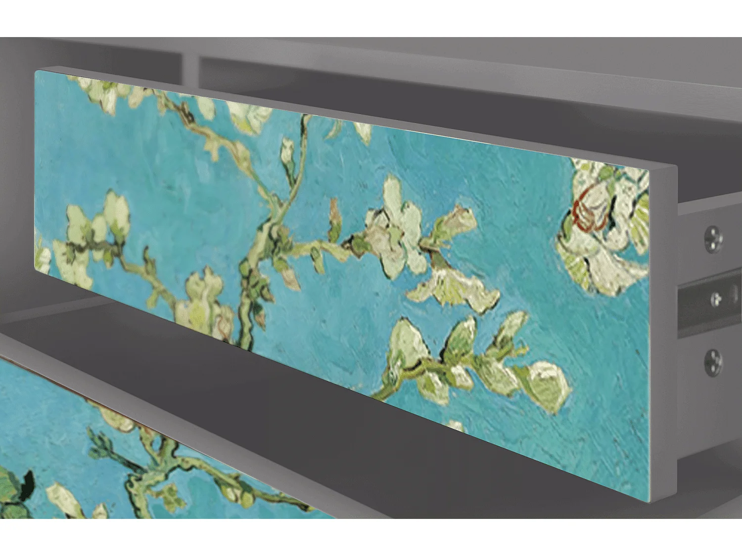 TV-Möbel - 170х59х48 cm - T4 - Almond Blossom, Grau