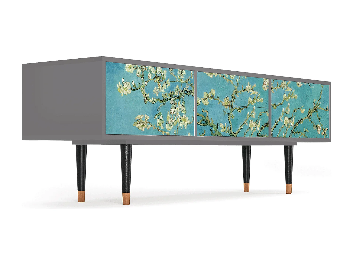 Meuble TV - 170х59х48 cm - T4 - Almond Blossom, Gris