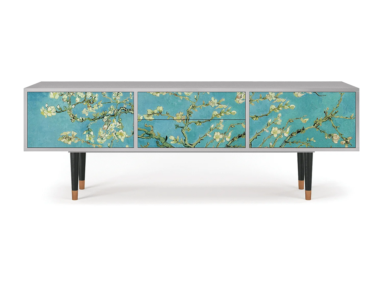 Meuble TV - 170х59х48 cm - T4 - Almond Blossom, Gris