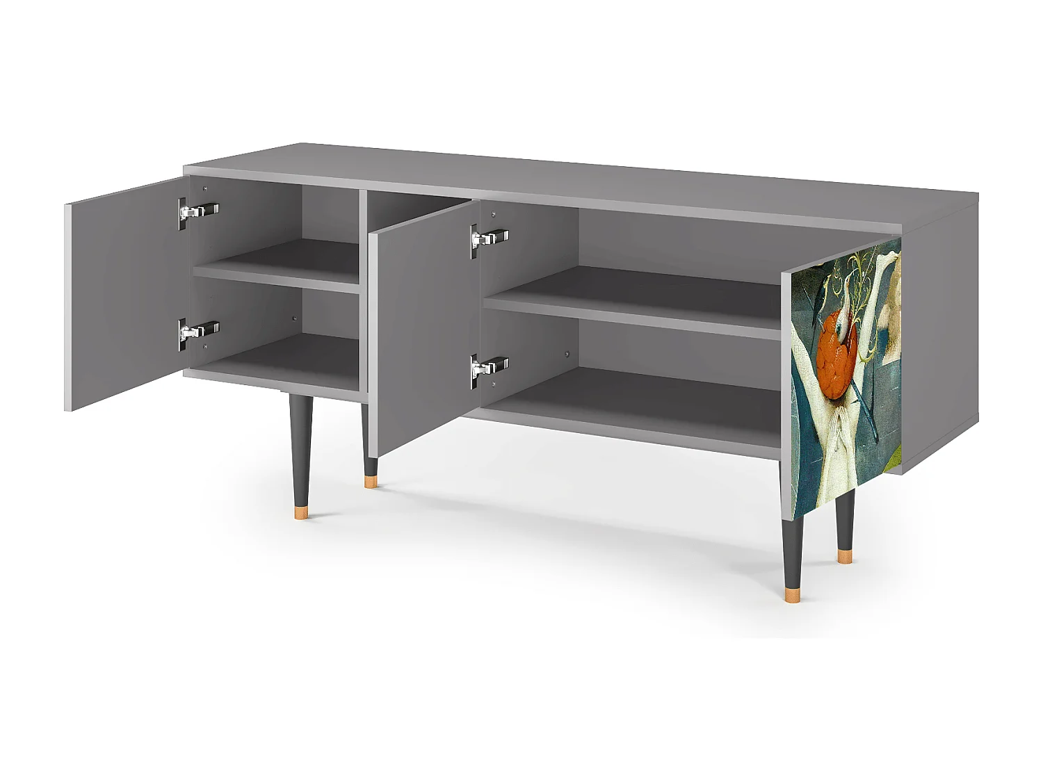 TV-meubel - 150х69х41 cm - T5 - The Garden Of by Bosch, Grijs