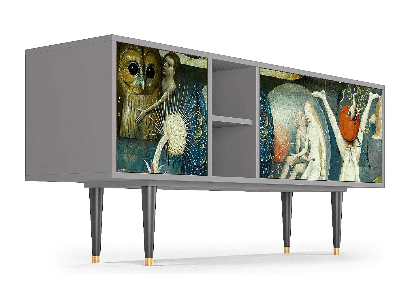 Mueble de TV - 150х69х41 cm - T5 - The Garden Of by Bosch, Gris