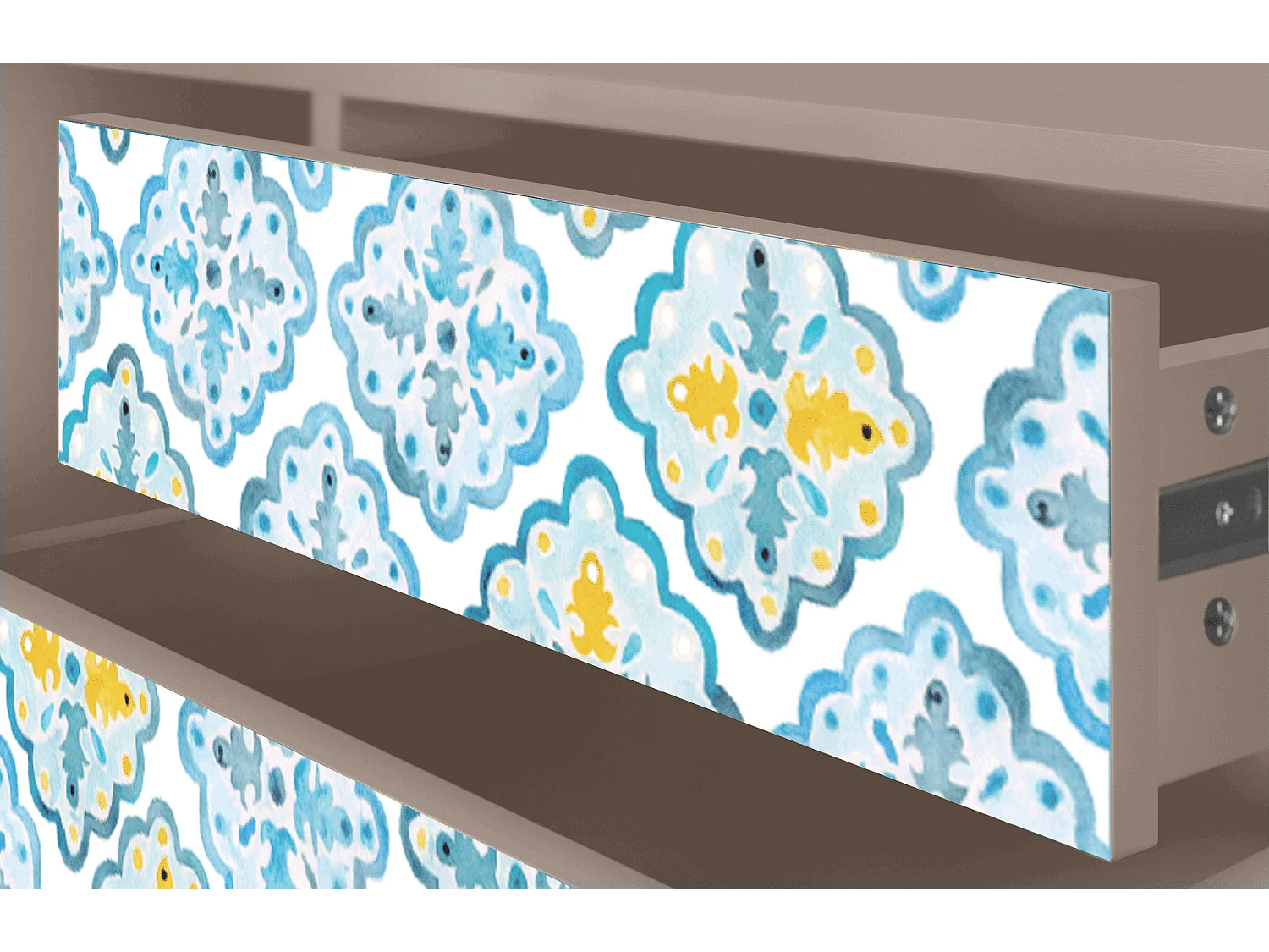 Mueble de TV - 170х59х48 cm - T4 - Portugese tiles, Latte