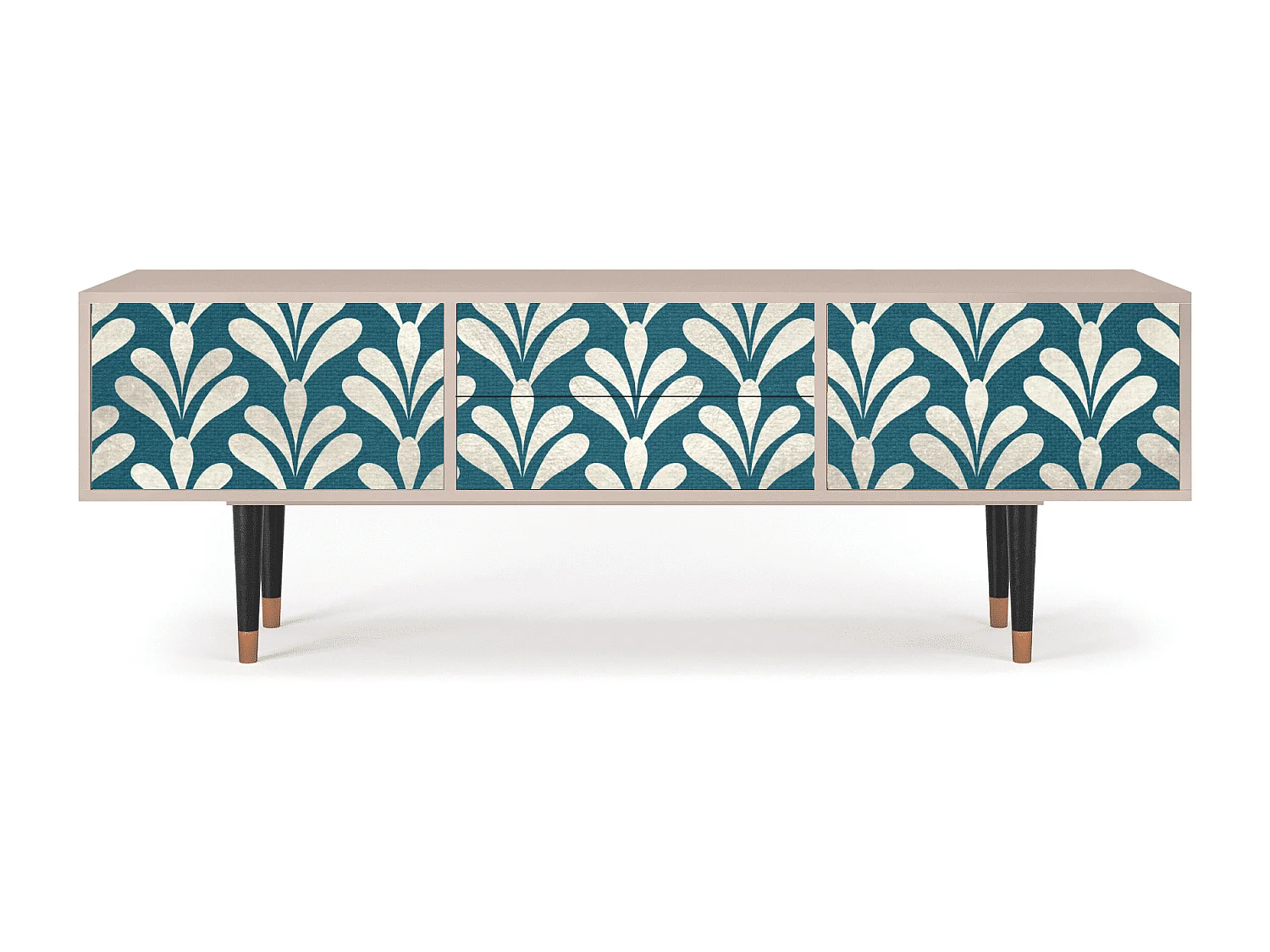 Mobile TV - 170х59х48 cm - T4 - Milky Tears, Latte