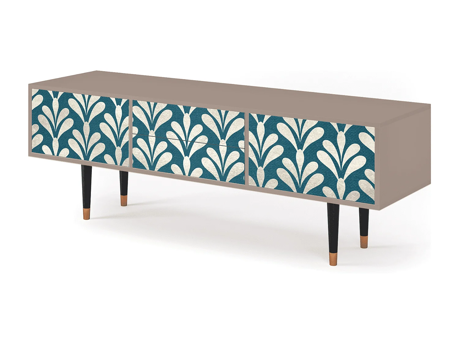 Mobile TV - 170х59х48 cm - T4 - Milky Tears, Latte