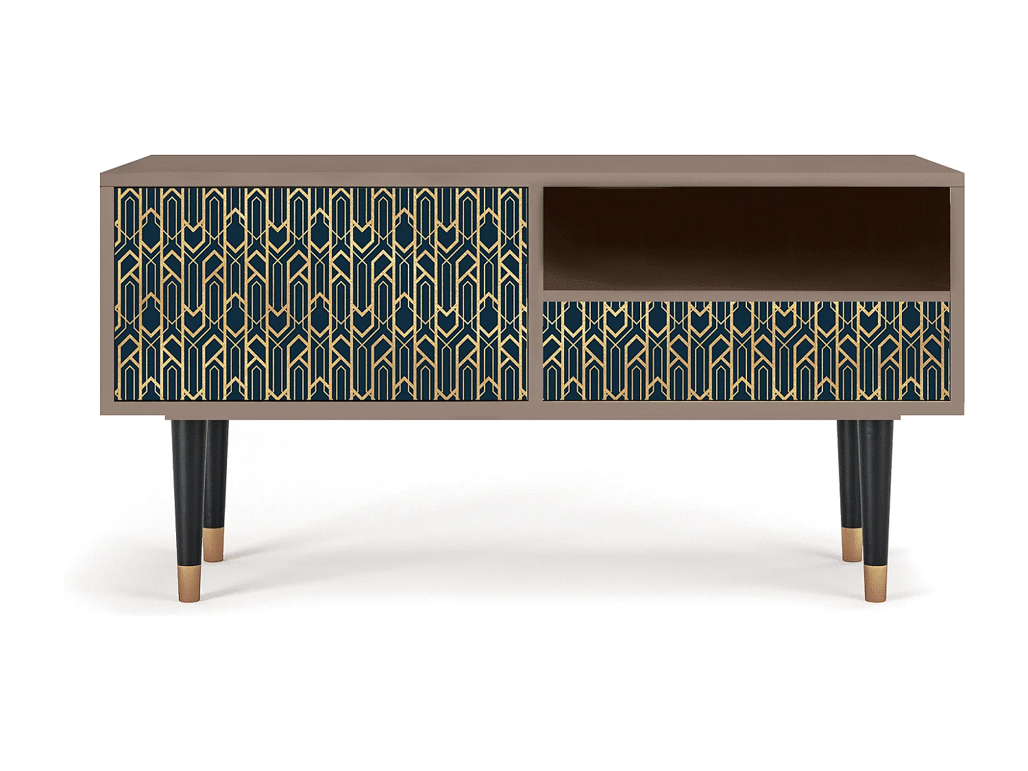 TV-meubel - 115х59х48 cm - T3 - Golden Empire, Latte