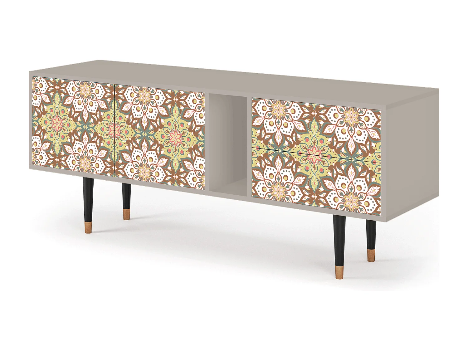 Meuble TV - 170х69х48 cm - T1 - Chinese Tea, Sable