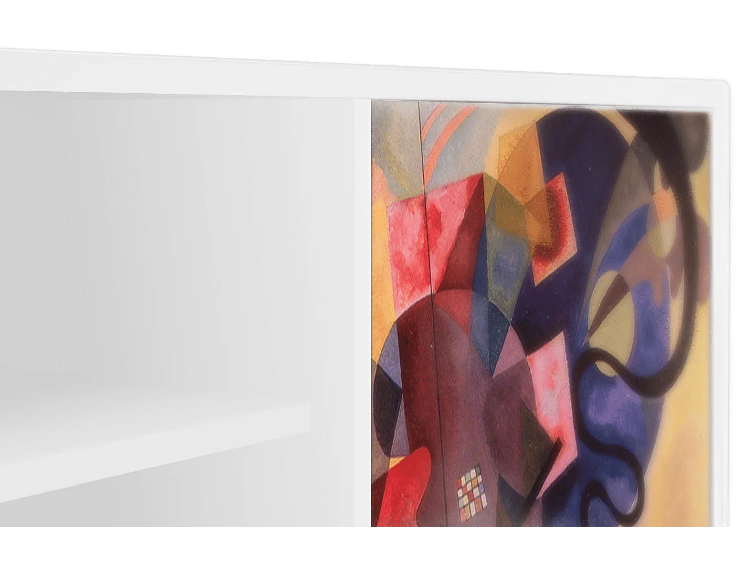 Mobile TV - 170х69х48 cm - T2 - Modern Art, Bianco