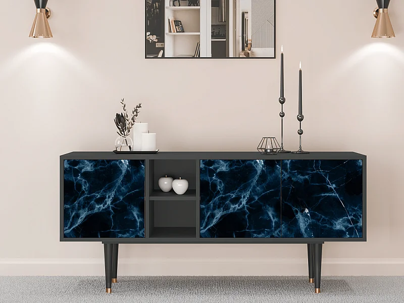 TV-Möbel - 150х69х41 cm - T5 - Deep Ocean, Anthrazit