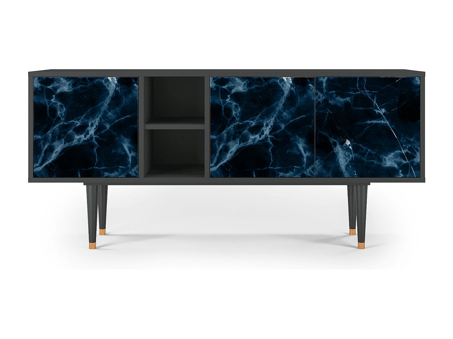 TV-Möbel - 150х69х41 cm - T5 - Deep Ocean, Anthrazit