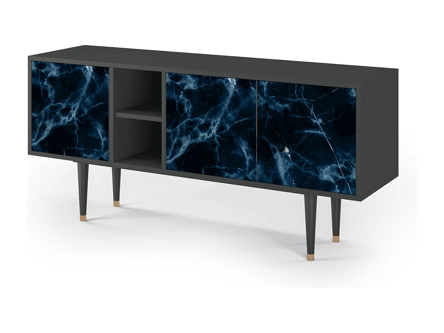 TV-Möbel - 150х69х41 cm - T5 - Deep Ocean, Anthrazit