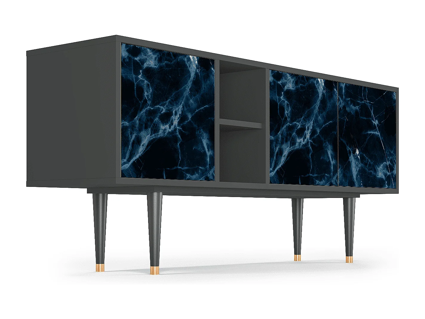 TV-Möbel - 150х69х41 cm - T5 - Deep Ocean, Anthrazit