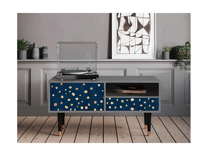 TV-Möbel - 115х59х48 cm - T3 - Night Skies, Grau