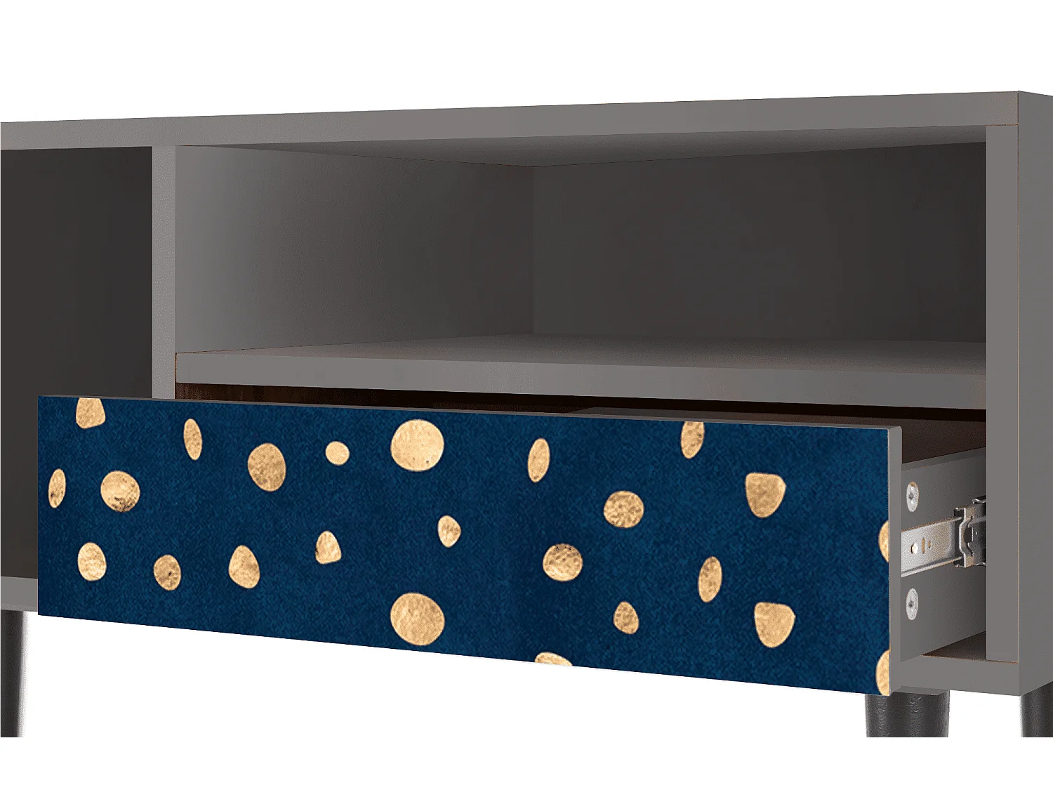 TV-Möbel - 115х59х48 cm - T3 - Night Skies, Grau