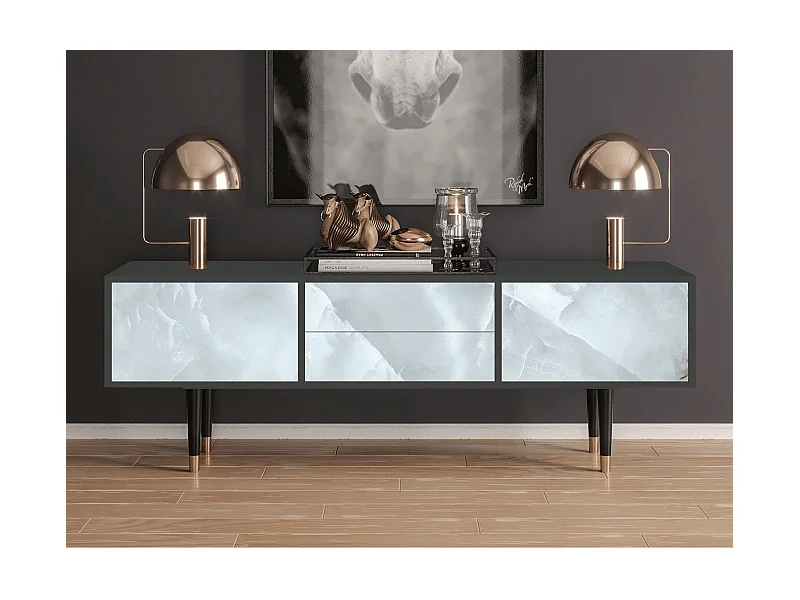 TV-Möbel - 170х59х48 cm - T4 - The Onyx, Anthrazit