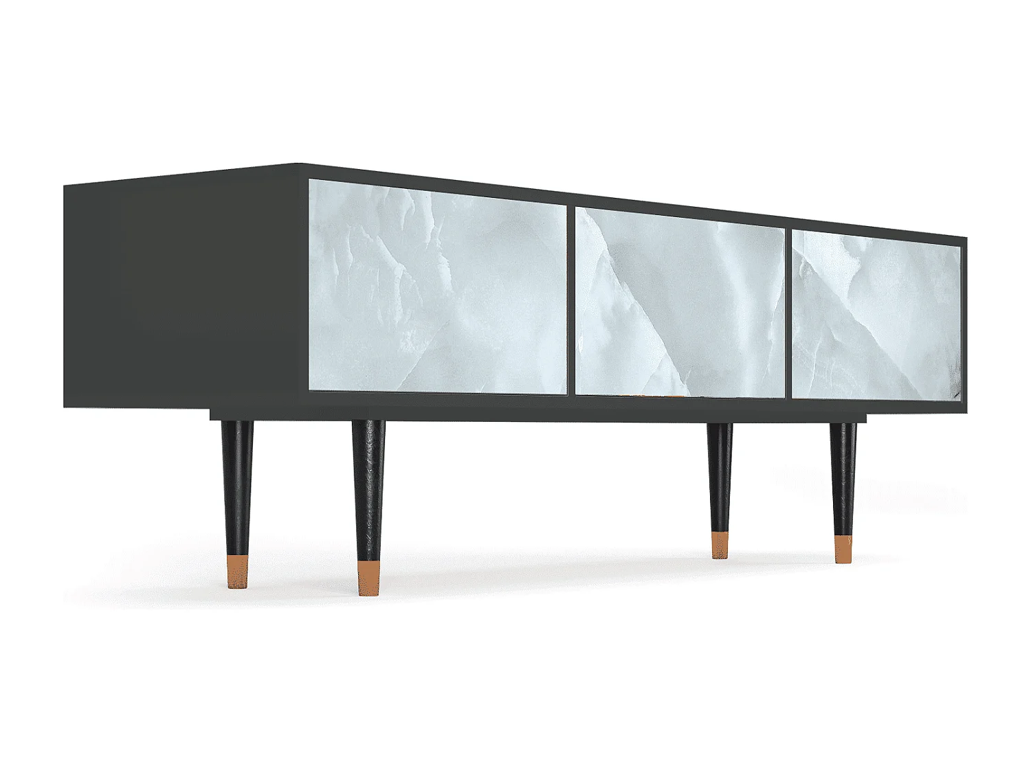 TV-meubel - 170х59х48 cm - T4 - The Onyx, Antraciet