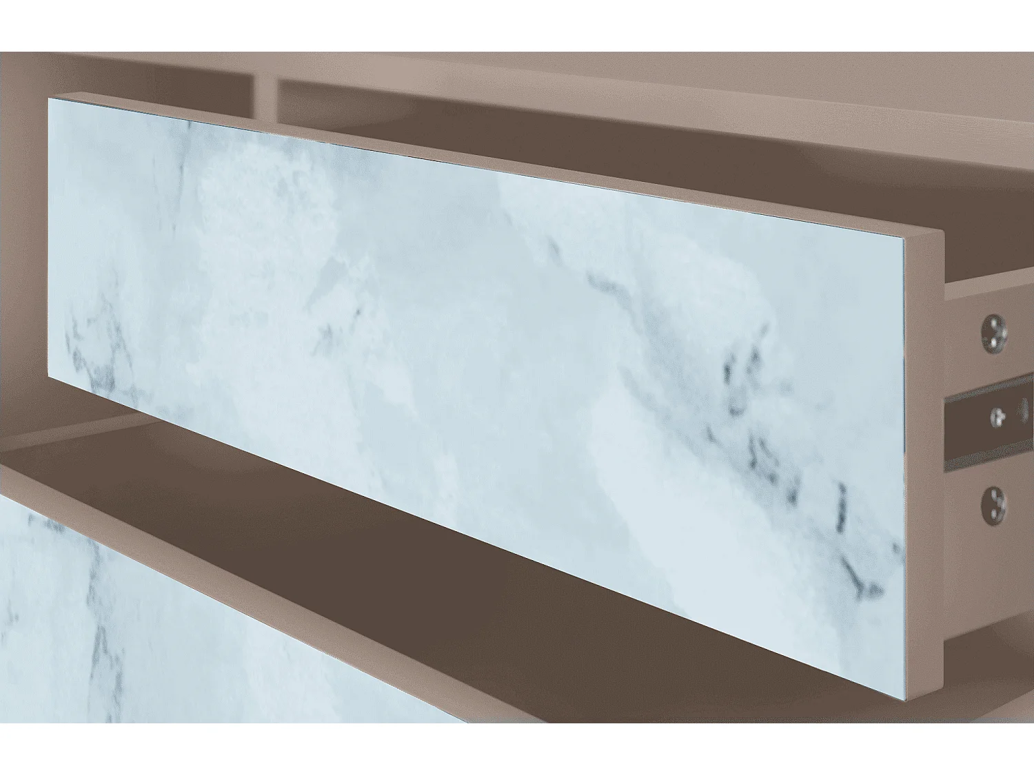 Mueble de TV - 170х59х48 cm - T4 - Glacial Colour, Latte