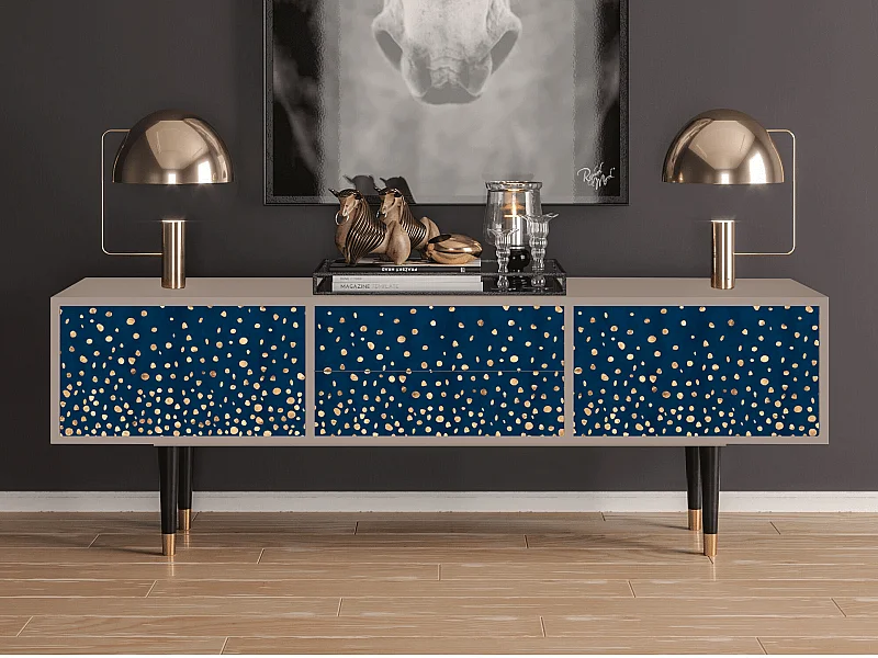 TV-Möbel - 170х59х48 cm - T4 - Night Skies, Latte