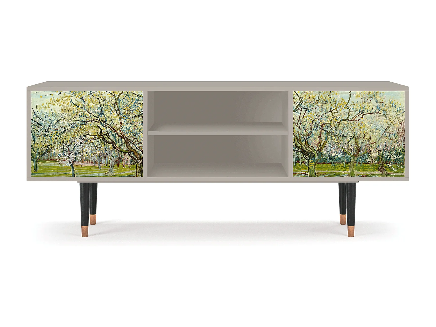 Mobile TV - 170х69х48 cm - T2 - The Bianco Orchard, Sabbia