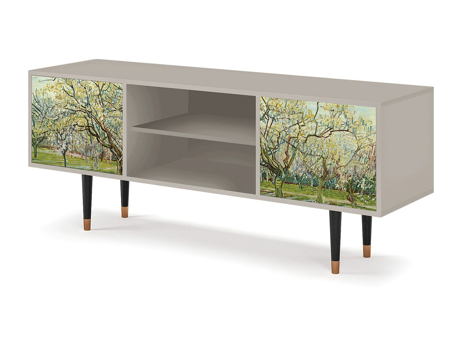 Mobile TV - 170х69х48 cm - T2 - The Bianco Orchard, Sabbia