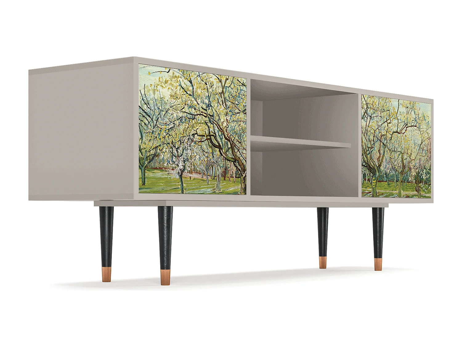 Mobile TV - 170х69х48 cm - T2 - The Bianco Orchard, Sabbia