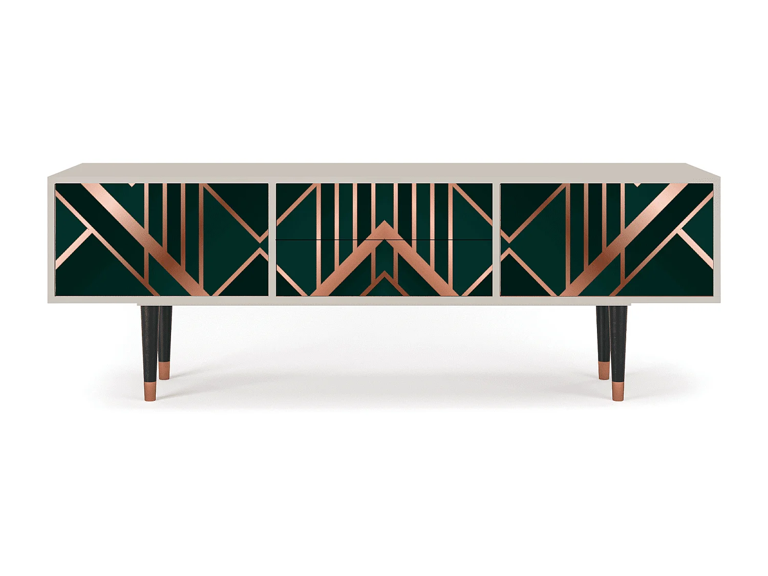 Meuble TV - 170х59х48 cm - T4 - Emerald Gatsby, Sable